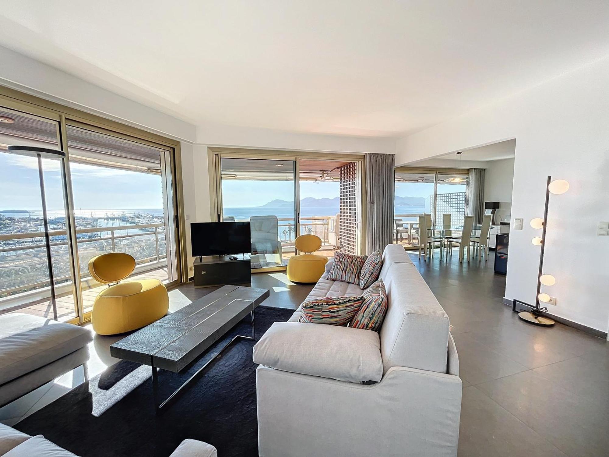 Apartment Croisette - 2 Bedrooms - Panoramic Sea View Cannes