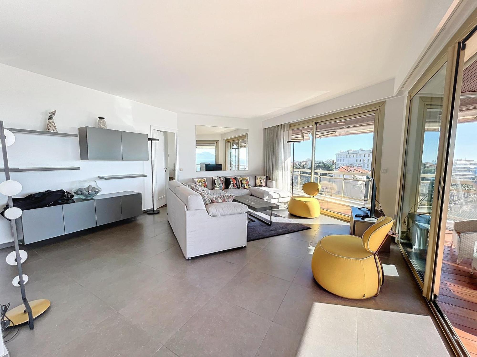 Croisette - 2 Bedrooms - Panoramic Sea View Appartement *